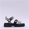 Una Healy Something Chunky Sandal - White Black